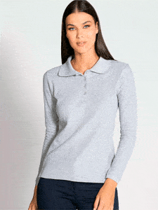 camisetas polo manga larga