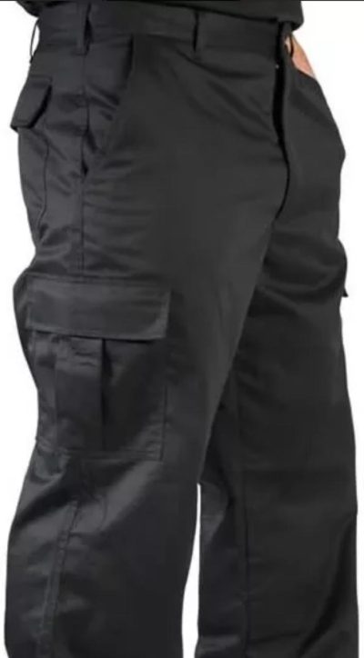 pantalon cargo negro