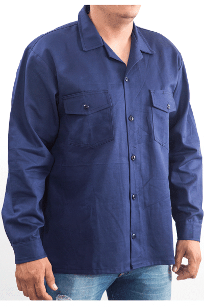 Camisa en dril caqui - Imagen 2