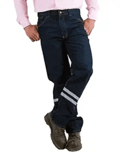 jeans dotacion con reflectivos