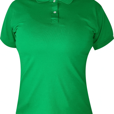 camiseta tipo polo verde antioquia mujer